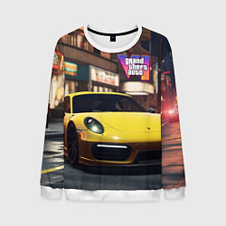 Мужской свитшот GTA 6 porshe