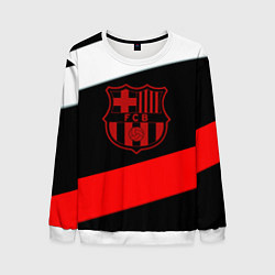 Свитшот мужской Barcelona stripes sport, цвет: 3D-белый