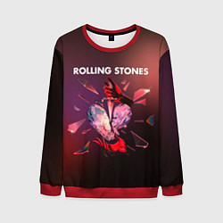 Свитшот мужской Hackney diamonds - Rolling Stones, цвет: 3D-красный