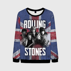 Свитшот мужской Rolling Stones - Great britain, цвет: 3D-черный