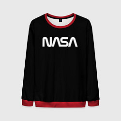 Свитшот мужской NASA space logo, цвет: 3D-красный