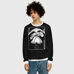 Свитшот мужской Frieren waifu, цвет: 3D-белый — фото 2