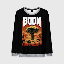 Свитшот мужской Boom - Doom, цвет: 3D-меланж
