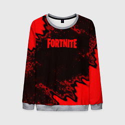 Мужской свитшот Fortnite game colors red