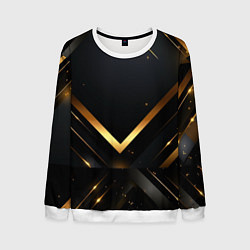 Мужской свитшот Gold luxury black abstract