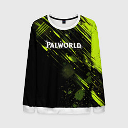 Мужской свитшот Palworld logo black green