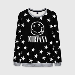 Мужской свитшот Nirvana stars steel
