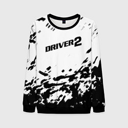 Свитшот мужской Driver 2 краски, цвет: 3D-черный