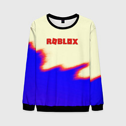 Свитшот мужской Roblox краски текстура game, цвет: 3D-черный