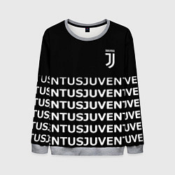 Мужской свитшот Juventus pattern fc club steel