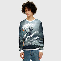 Свитшот мужской Киш востание, цвет: 3D-белый — фото 2