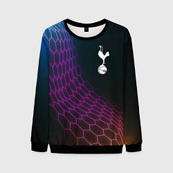 Свитшот мужской Tottenham футбольная сетка, цвет: 3D-черный