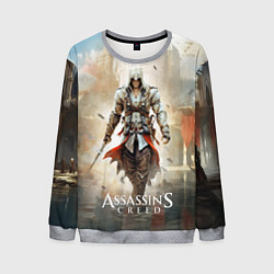 Мужской свитшот Assassins creed poster game