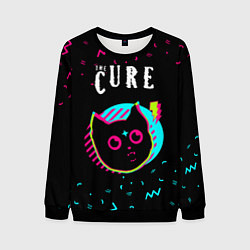 Мужской свитшот The Cure - rock star cat