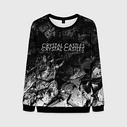 Свитшот мужской Crystal Castles black graphite, цвет: 3D-черный