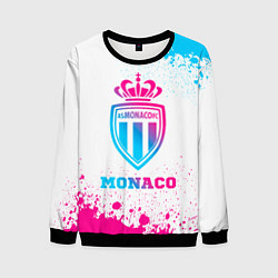 Мужской свитшот Monaco neon gradient style