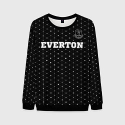 Мужской свитшот Everton sport на темном фоне посередине