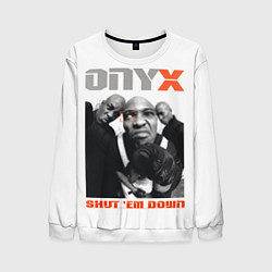 Мужской свитшот Onyx - shut em down white