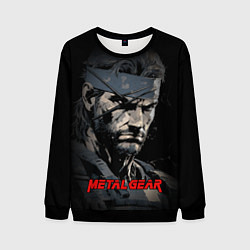 Мужской свитшот Metal gear Venom Snake