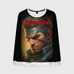 Мужской свитшот Веном Снейк из игры Metal gear