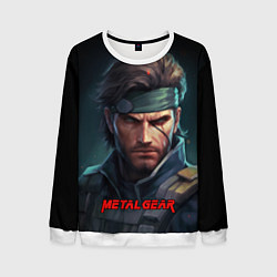 Мужской свитшот Веном Снейк из игры Metal gear