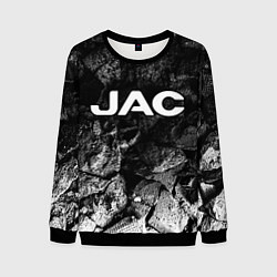 Свитшот мужской JAC black graphite, цвет: 3D-черный