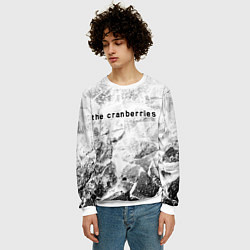 Свитшот мужской The Cranberries white graphite, цвет: 3D-белый — фото 2