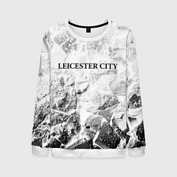 Мужской свитшот Leicester City white graphite