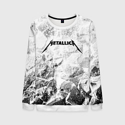 Мужской свитшот Metallica white graphite