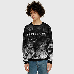 Свитшот мужской Sevilla black graphite, цвет: 3D-черный — фото 2