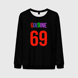 Мужской свитшот 6ix9ine logo