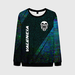 Мужской свитшот Valencia glitch blue