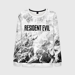 Свитшот мужской Resident Evil white graphite, цвет: 3D-белый