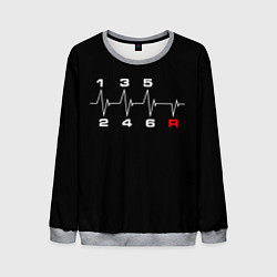 Мужской свитшот КПП - шесть скоростей