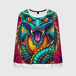 Мужской свитшот Мифическая змея