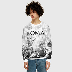 Свитшот мужской Roma white graphite, цвет: 3D-белый — фото 2