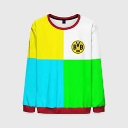 Свитшот мужской Borussia color cport, цвет: 3D-красный