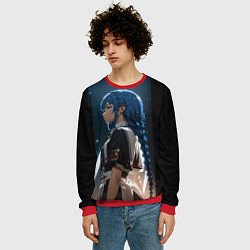 Свитшот мужской Рокси Наставница - Mushoku Tensei: Jobless, цвет: 3D-красный — фото 2