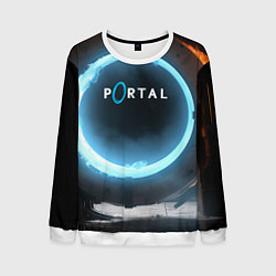 Мужской свитшот Portal logo game