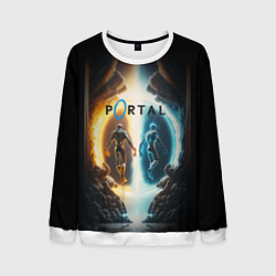 Мужской свитшот Люди в портале