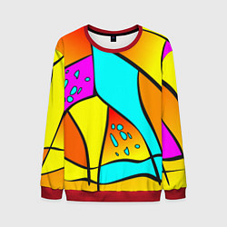 Мужской свитшот Яркая абстракция