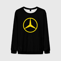 Мужской свитшот Mercedes logo yello