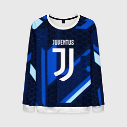 Свитшот мужской Juventus sport geometry steel, цвет: 3D-белый