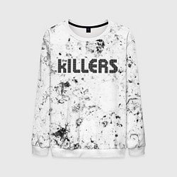 Свитшот мужской The Killers dirty ice, цвет: 3D-белый