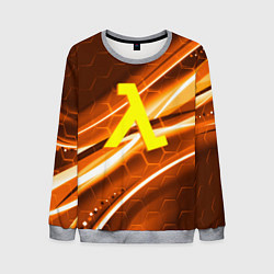 Свитшот мужской Half life valve steel, цвет: 3D-меланж