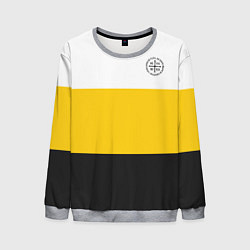 Мужской свитшот За веру царя и святую триединую Русь НИКА черная