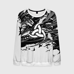 Мужской свитшот Русская община символика