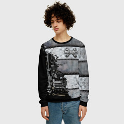 Свитшот мужской Mechanic Iron, цвет: 3D-черный — фото 2