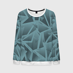 Мужской свитшот Абстракция разбитое стекло