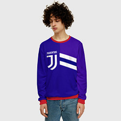 Свитшот мужской Juventus sport geometry line, цвет: 3D-красный — фото 2